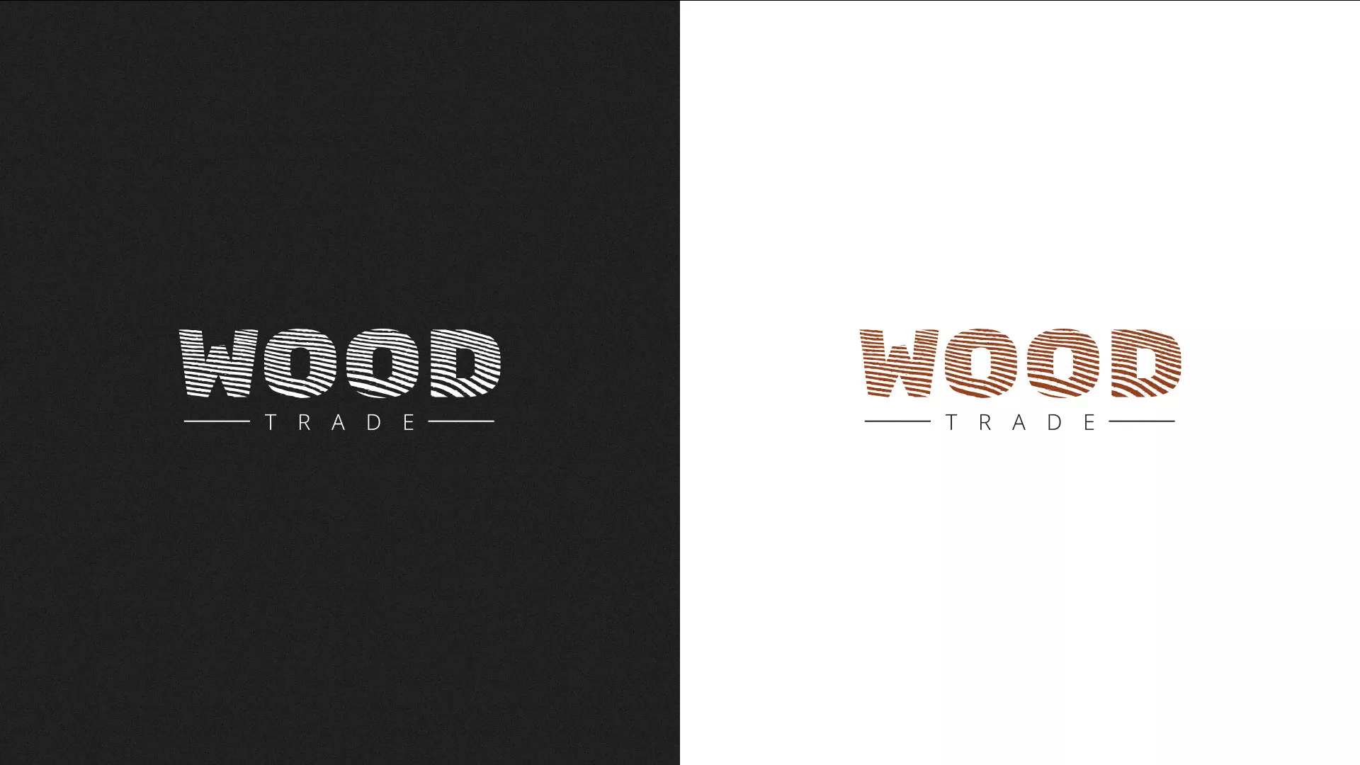Разработка логотипа для компании «Wood Trade» в Коммунаре